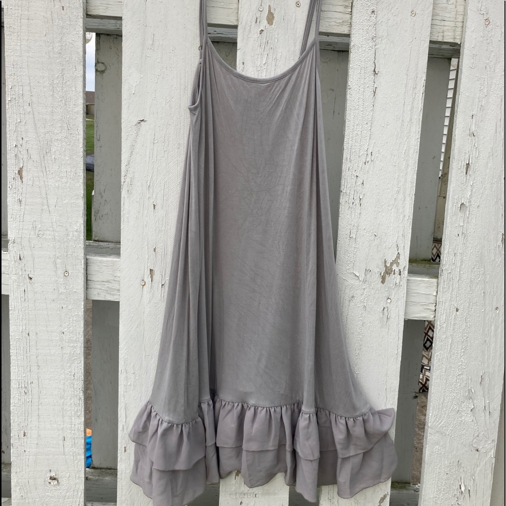 Matilda Jane Medium M dress extended. Gray